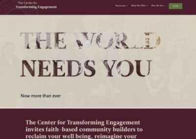 The Center for Transforming Engagement